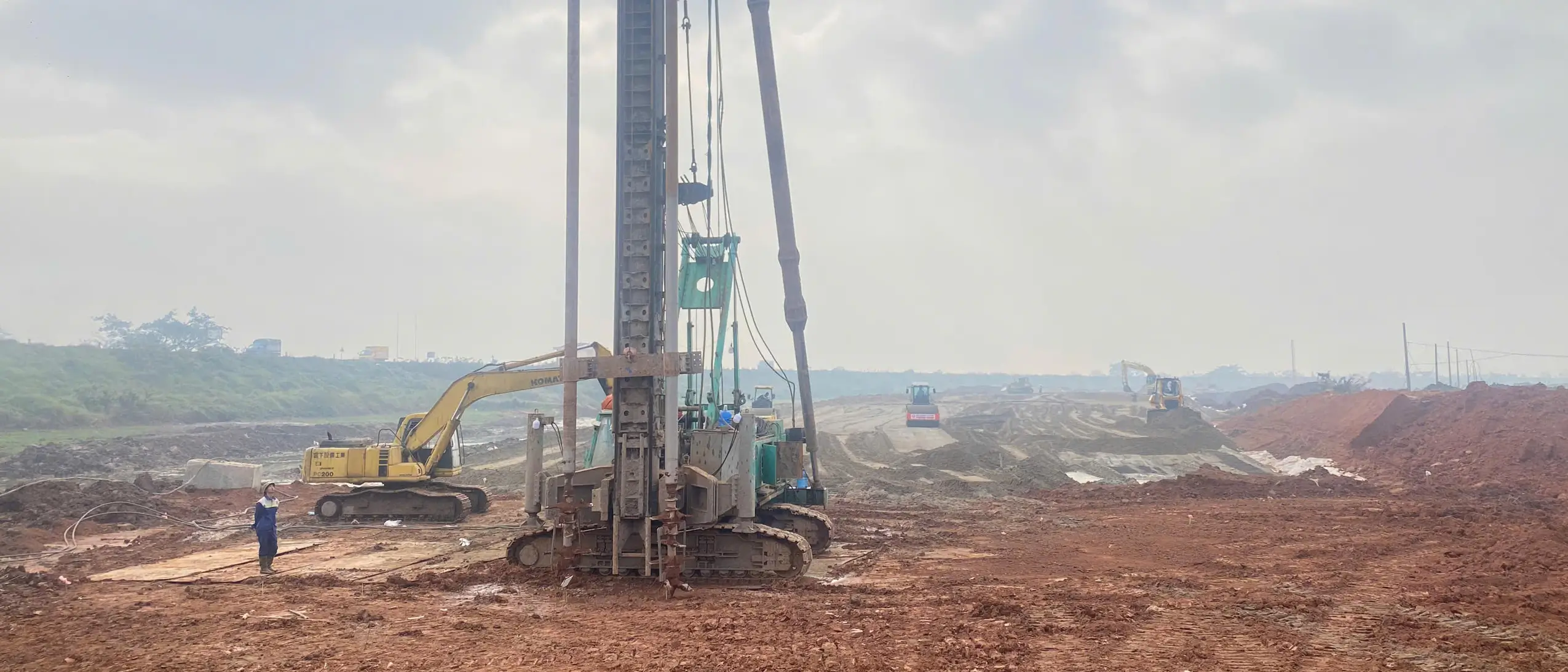 xử lý nền đất yếu