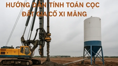 Cọc đất gia cố xi măng CDM
